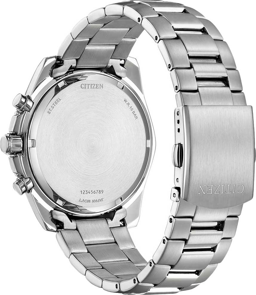 Citizen AN8200-50A мужские часы застежка крупным планом