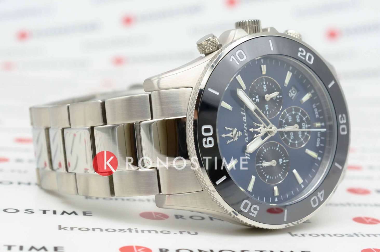 Оригинальные часы Maserati Maserati Competizione Chronograph R8873600009 кварцевые калибр механизма  общий вид