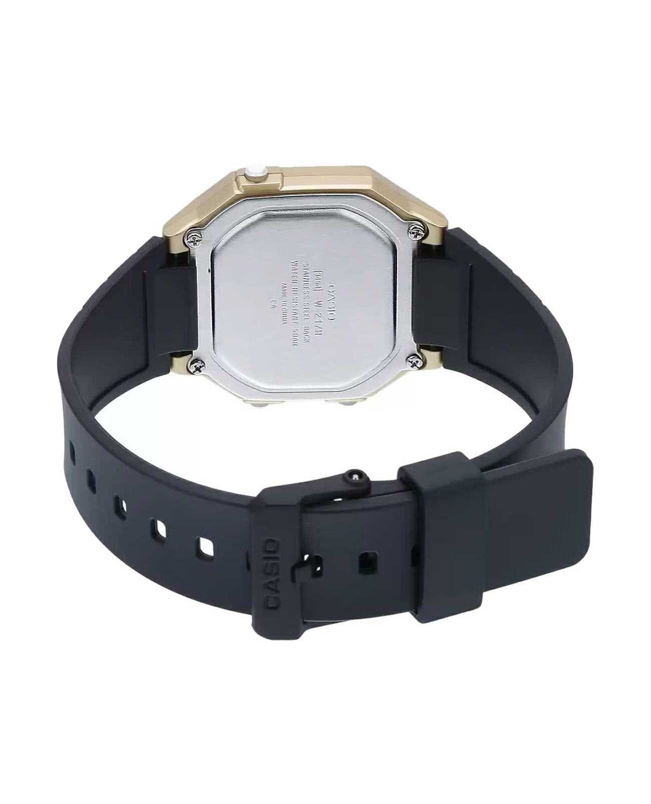 Casio Casio Collection W-217HM-9A мужские часы черный циферблат на запястье