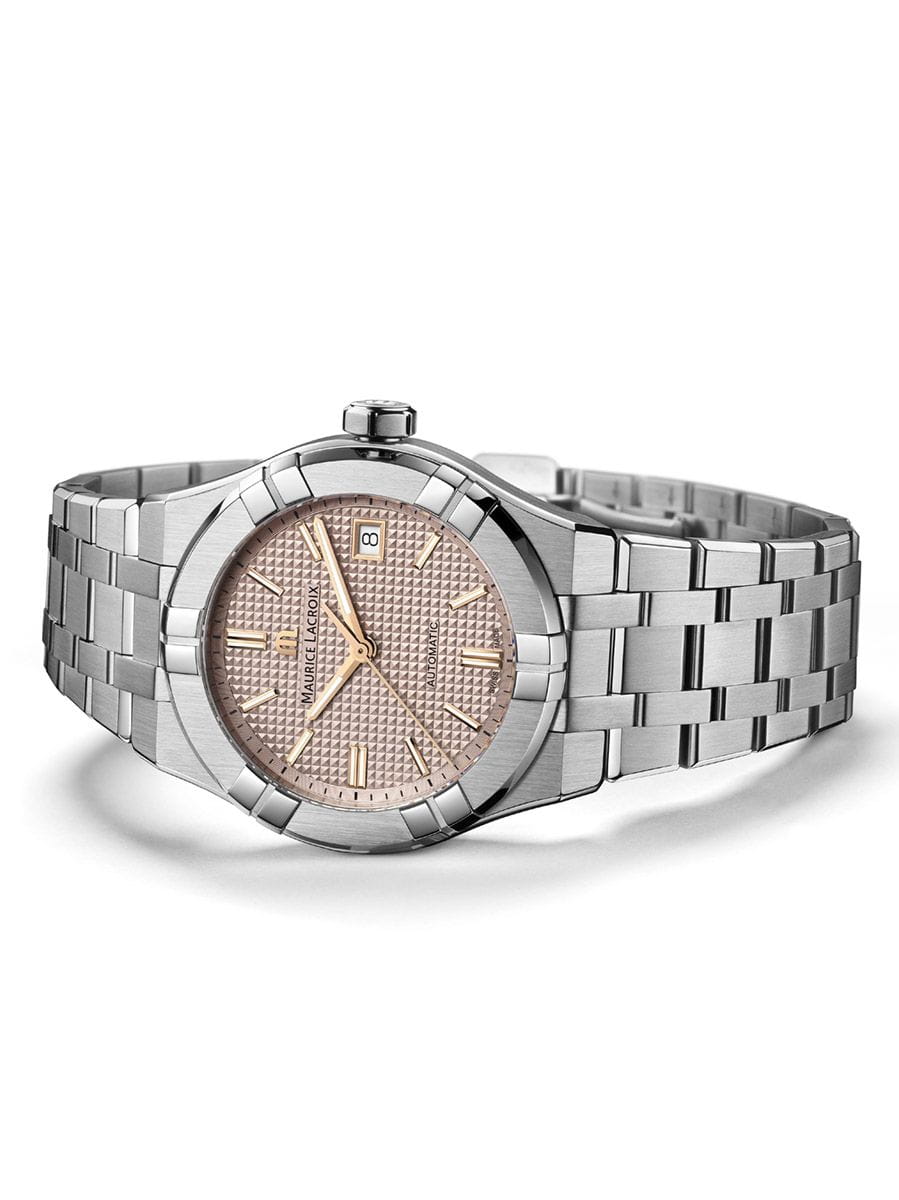 Maurice Lacroix Maurice Lacroix Aikon Automatic AI6007-SS002-731-1 , наручные мужские часы фото под углом