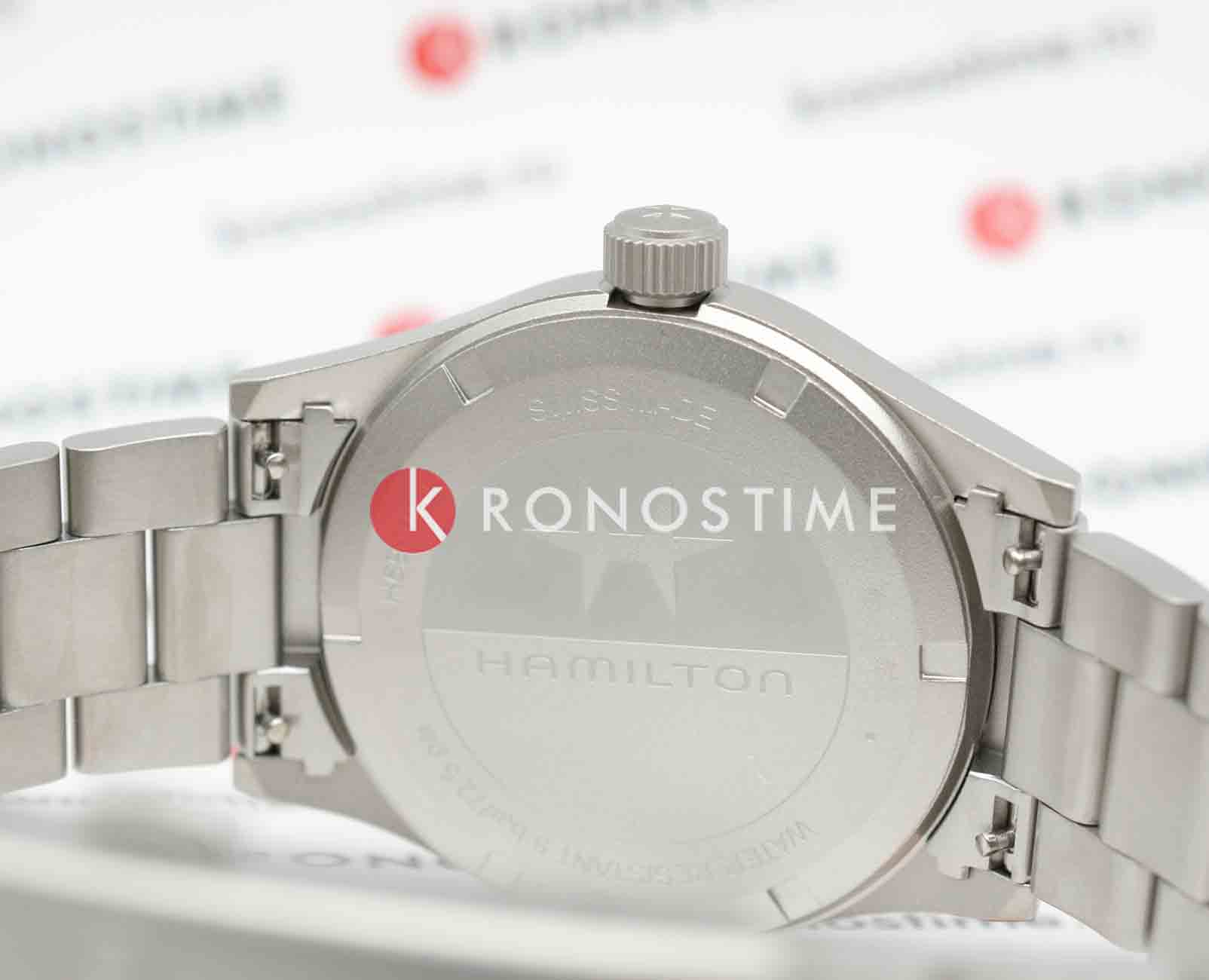 Оригинальные часы Hamilton Hamilton Khaki Field Quartz 38mm H69401140 кварцевые калибр механизма eta f05.105 mh2 общий вид
