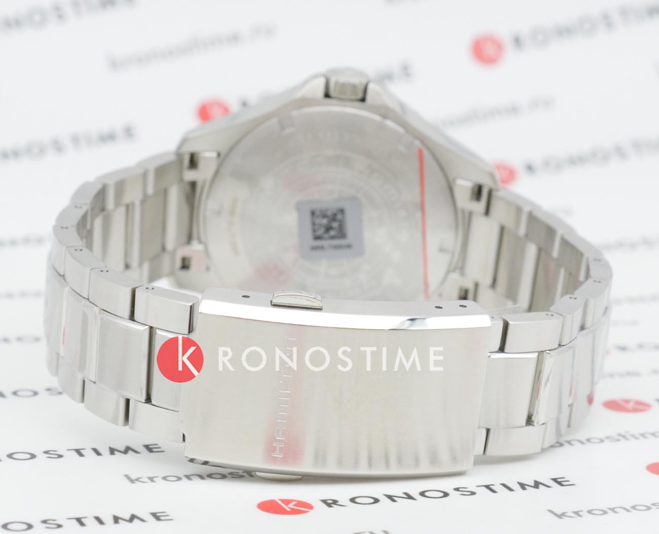 Hamilton Hamilton Khaki Navy Scuba Quartz H82231150 кварцевые мужские часы часы крупный план белый циферблата