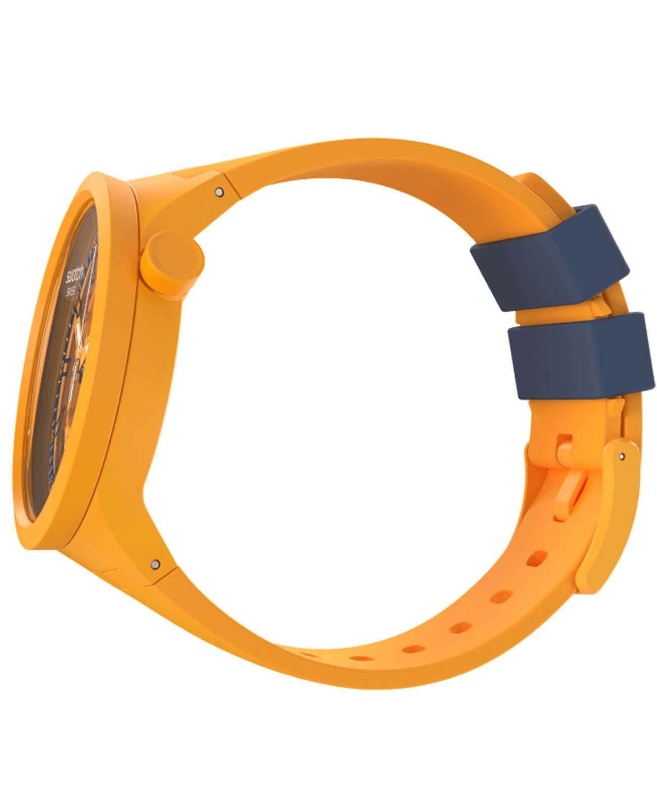 Оригинальные часы Swatch Swatch Big Bold Lacquered SB01O101 кварцевые калибр механизма  общий вид