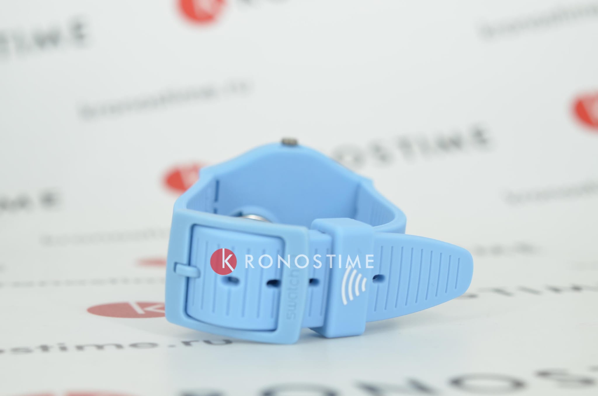 Swatch Swatch Gent Biosourced Swatch Pay! SO28S104-5300 женские часы голубой циферблат на запястье