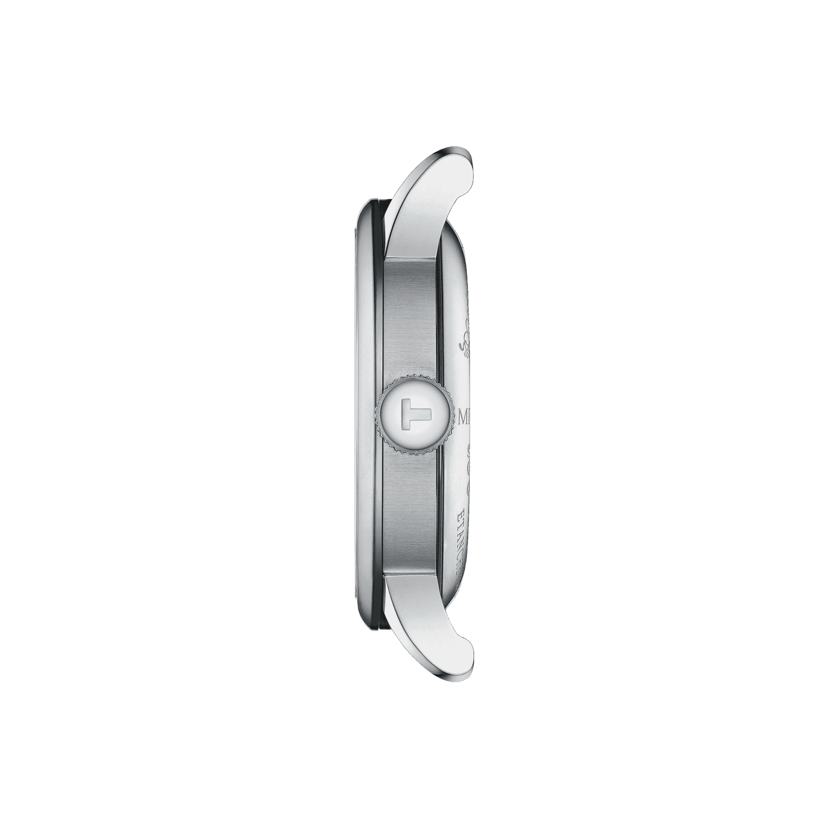 Tissot Tissot Le Locle Powermatic 80 T006.407.11.043.00, t-classic швейцария мужские часы на браслете нержавеющая сталь боковой вид