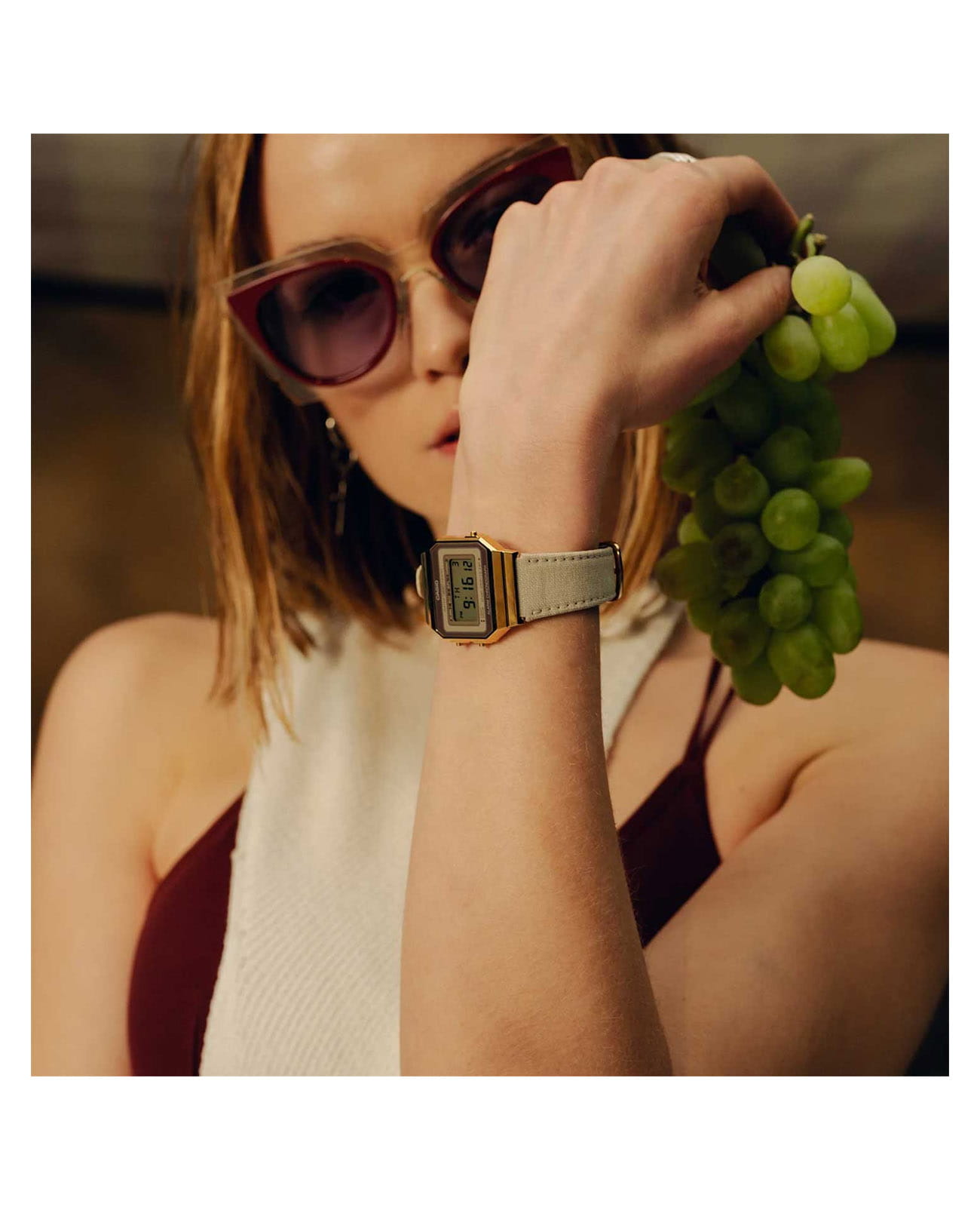 Casio Casio Vintage A700WEGL-7AEF  - задняя крышка сталь металл корпуса, япония часы