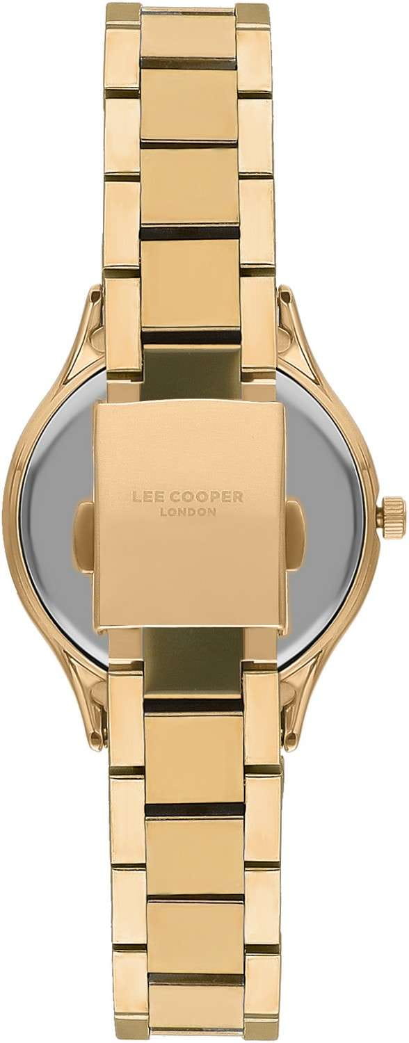 Lee Cooper Lee Cooper LC07113.120,  англия женские часы на браслете нержавеющая сталь с ip-покрытием боковой вид