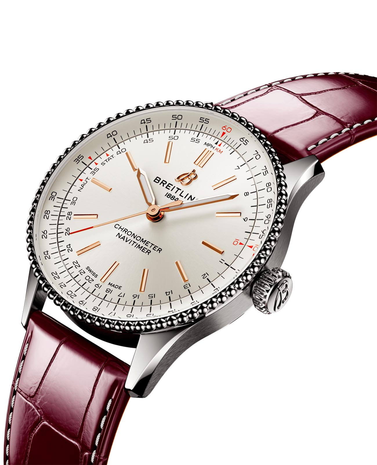 Breitling Breitling Navitimer Automatic 36 A17327211G1P1 , наручные мужские часы фото под углом