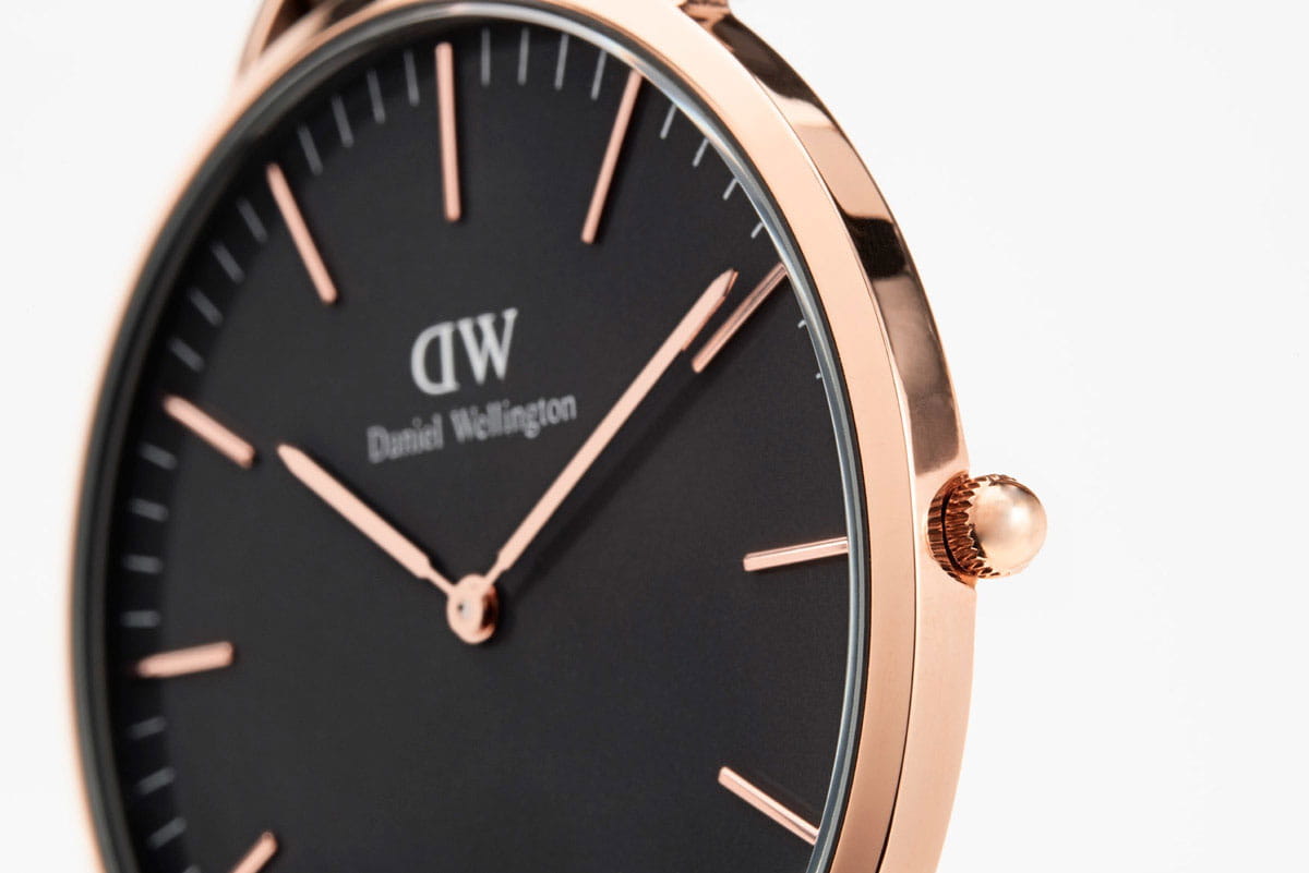 Оригинальные часы Daniel Wellington Daniel Wellington Classic Black Cornwall DW00100150 кварцевые калибр механизма  общий вид