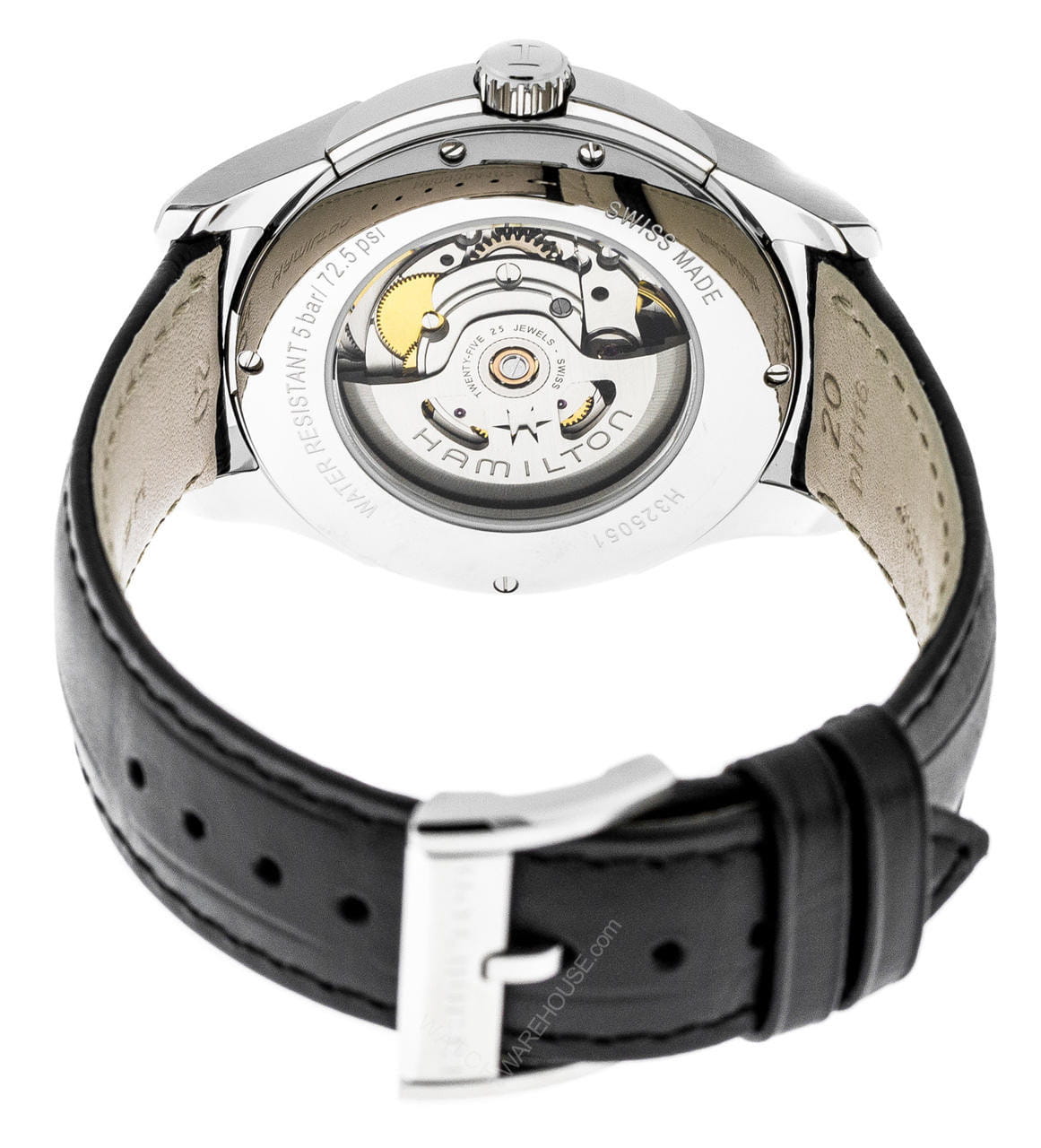 Оригинальные часы Hamilton Hamilton Jazzmaster Day Date Auto H32505751 механические калибр механизма h-40 общий вид