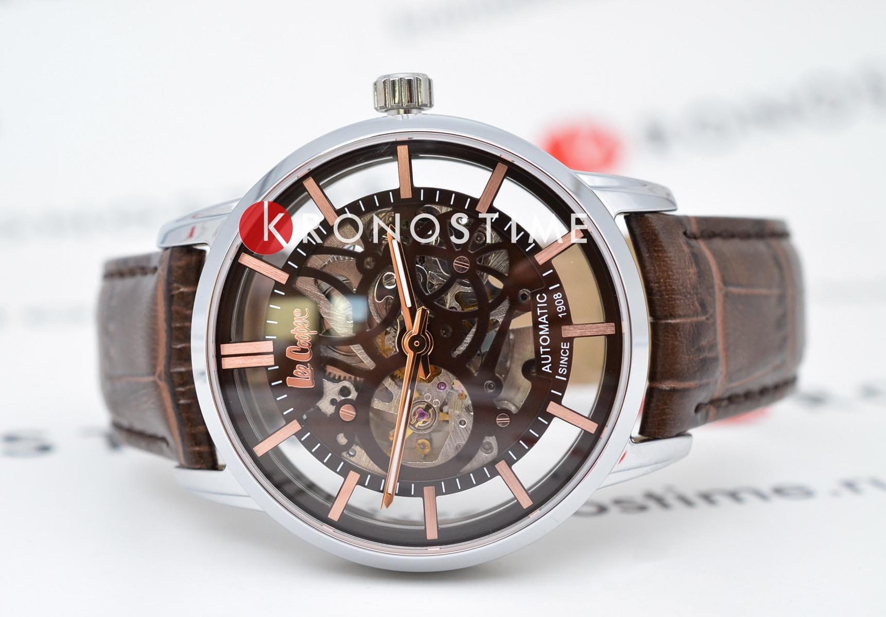 Lee Cooper Lee Cooper LC08035.344 , наручные мужские часы фото под углом