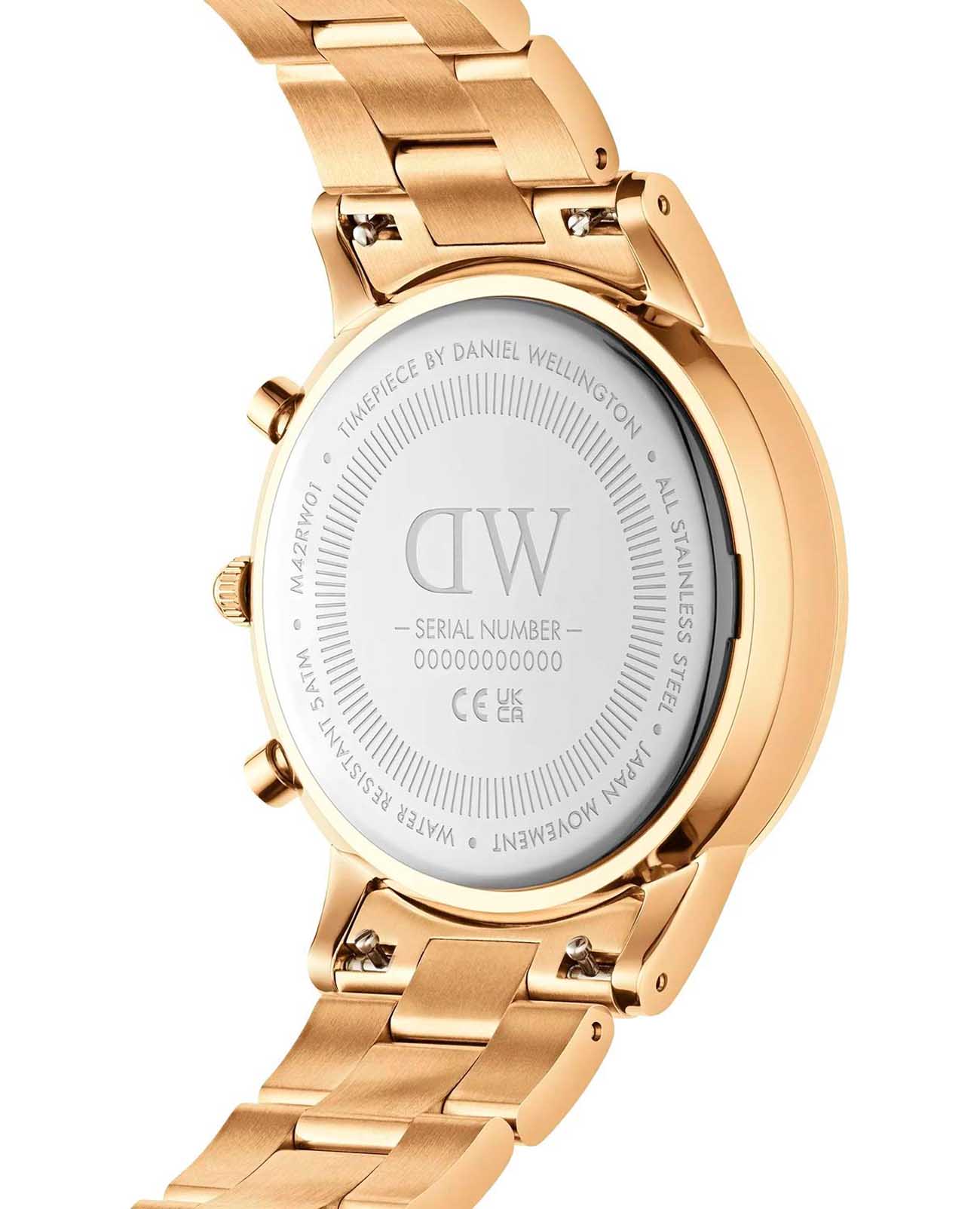 Оригинальные часы Daniel Wellington Daniel Wellington Iconic Link Arctic DW00100641 кварцевые калибр механизма  общий вид