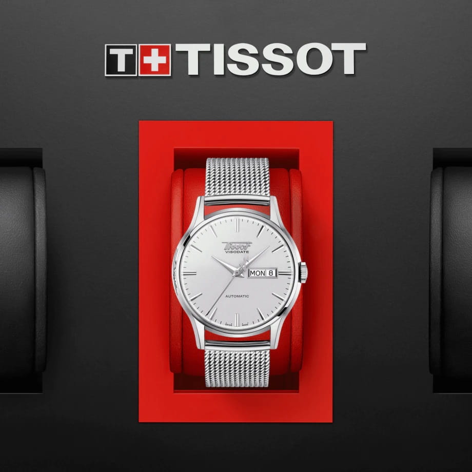 Tissot Tissot Heritage Visodate Automatic Alpine Dieppe 50th Anniversary Special Edition T019.430.11.031.01 Visodate - задняя крышка сталь металл корпуса, швейцария часы