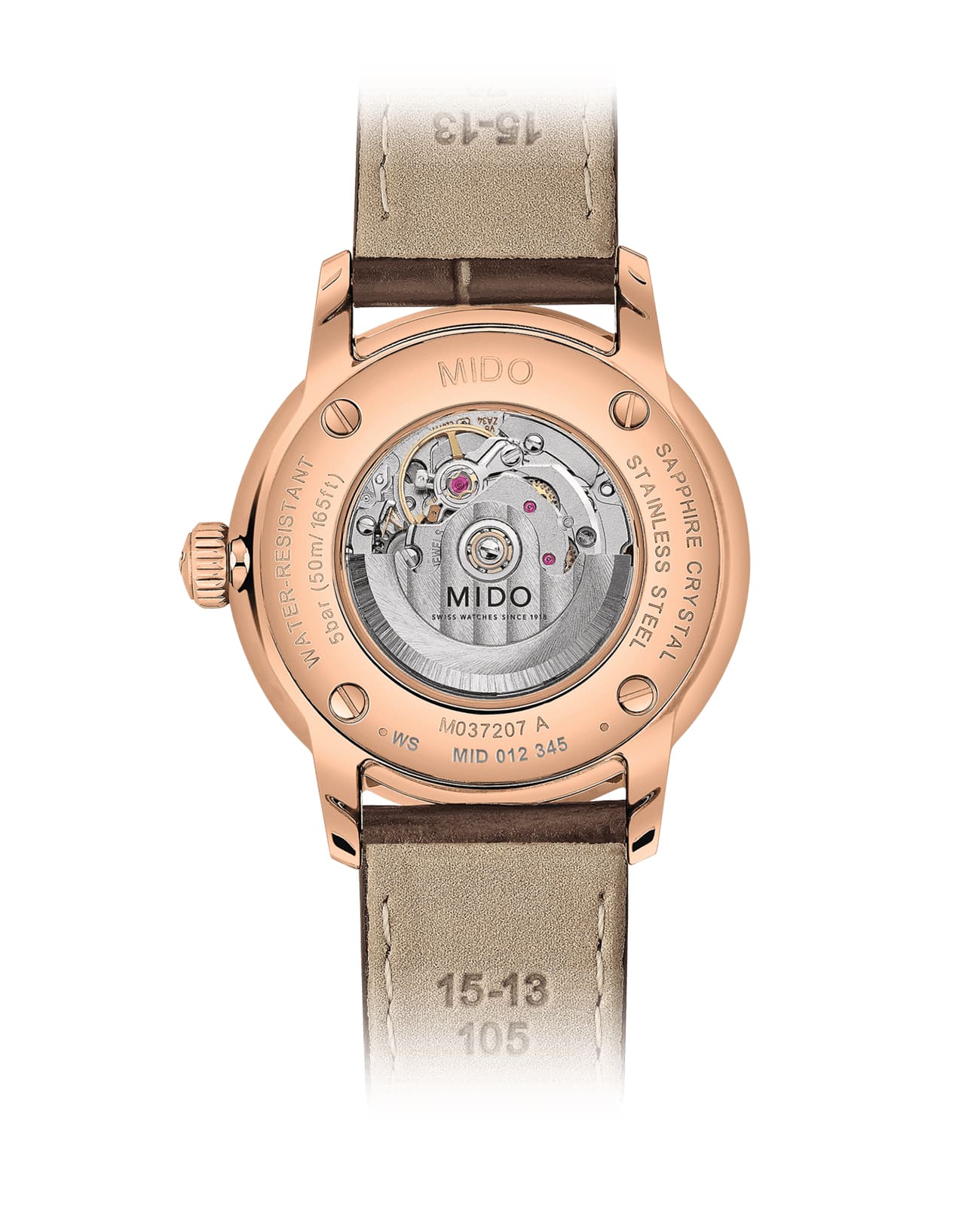 Mido Mido Baroncelli Signature M037.207.36.046.01 , наручные женские часы фото под углом