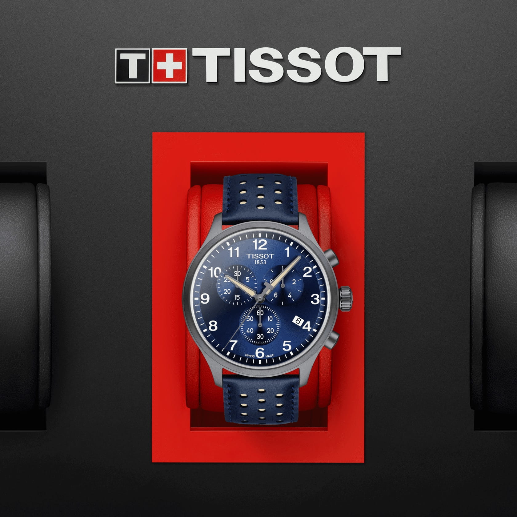 Оригинальные часы Tissot Tissot Chrono XL Russia Special Edition 2019 T116.617.36.047.02 кварцевые калибр механизма eta g10.212 общий вид