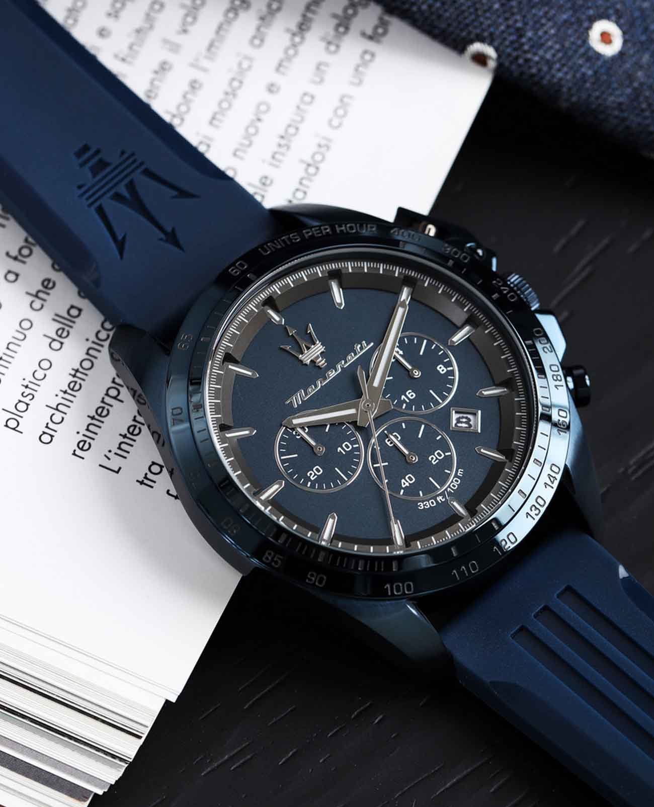 Maserati Maserati Traguardo R8871612042,  италия мужские часы на браслете каучук боковой вид