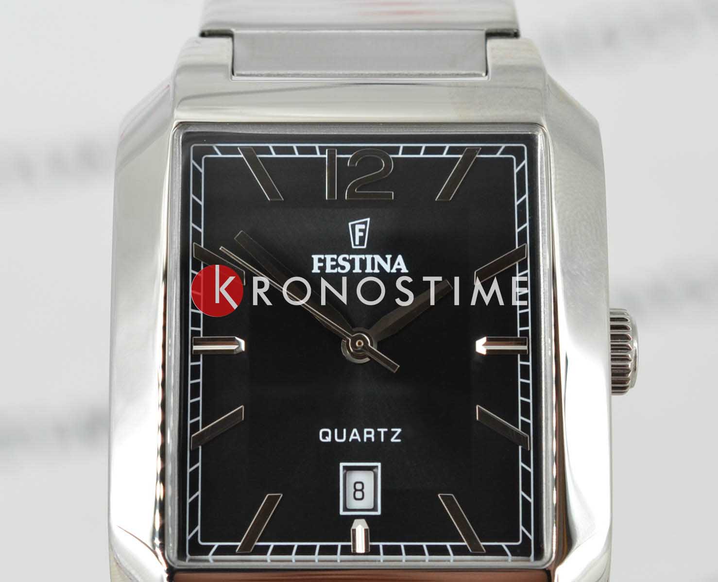 Festina Festina On The Square F20677/4 мужские часы черный циферблат на запястье