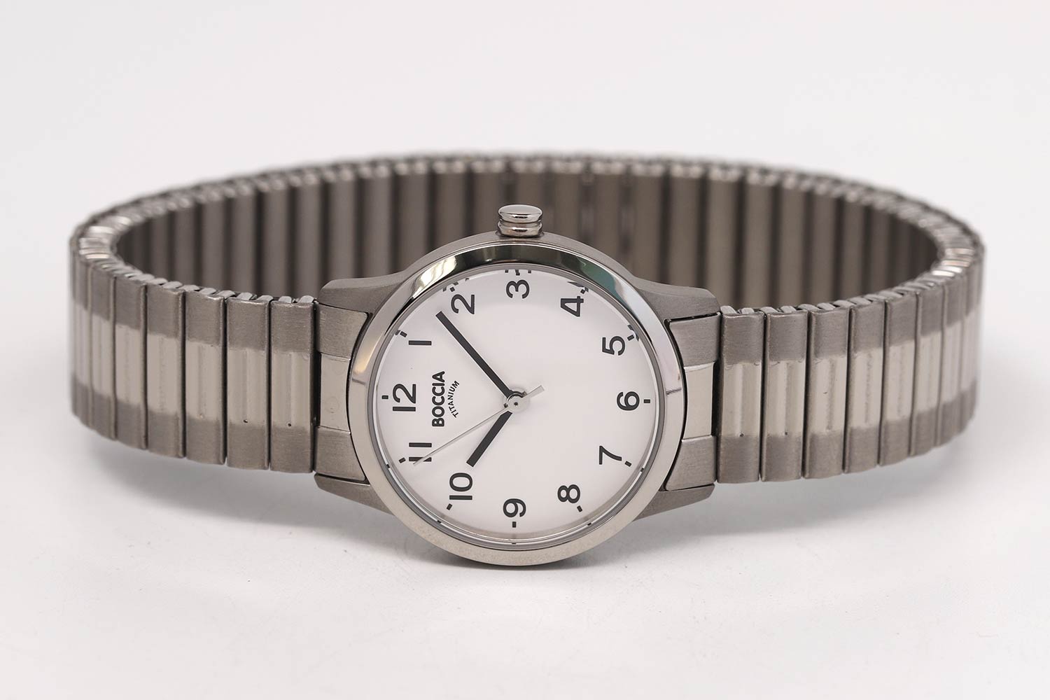 Boccia Titanium Boccia Titanium 3317-02 кварцевые женские часы часы крупный план перламутровый циферблата