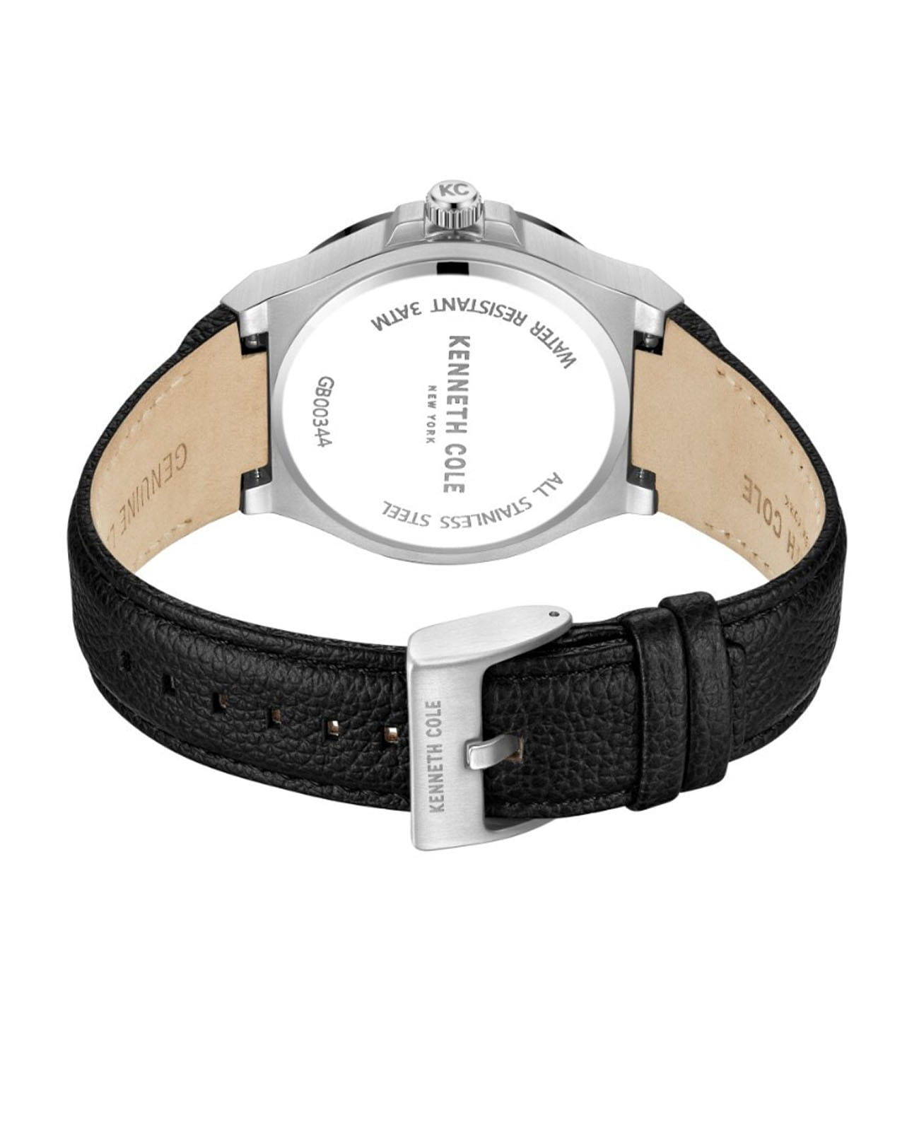 Kenneth Cole Kenneth Cole Modern Classic KCWGB0034401,  сша мужские часы на браслете кожаный боковой вид