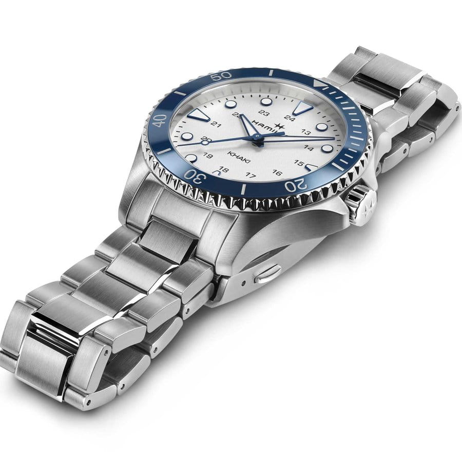 Hamilton Hamilton Khaki Navy Scuba Quartz H82231150  - задняя крышка сталь металл корпуса, швейцария часы