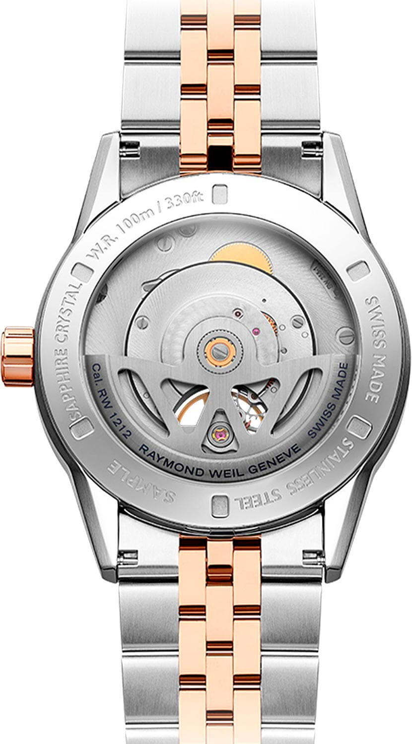 Raymond Weil Raymond Weil 2781-SP5-20051, freelancer швейцария мужские часы на браслете нержавеющая сталь с pvd-покрытием боковой вид
