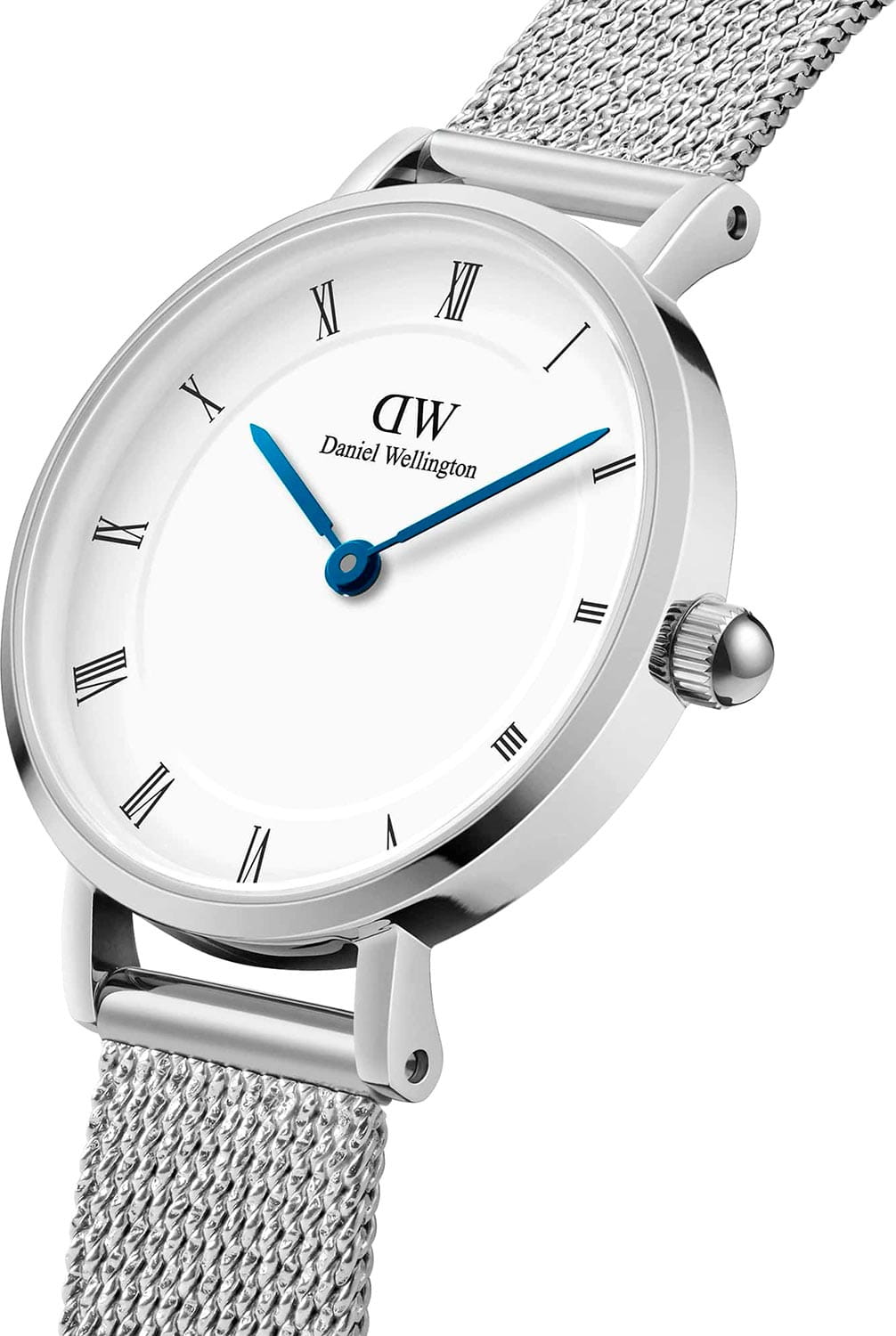 Daniel Wellington Daniel Wellington Petite Roman Numerals Sterling DW00100684 , наручные женские часы фото под углом