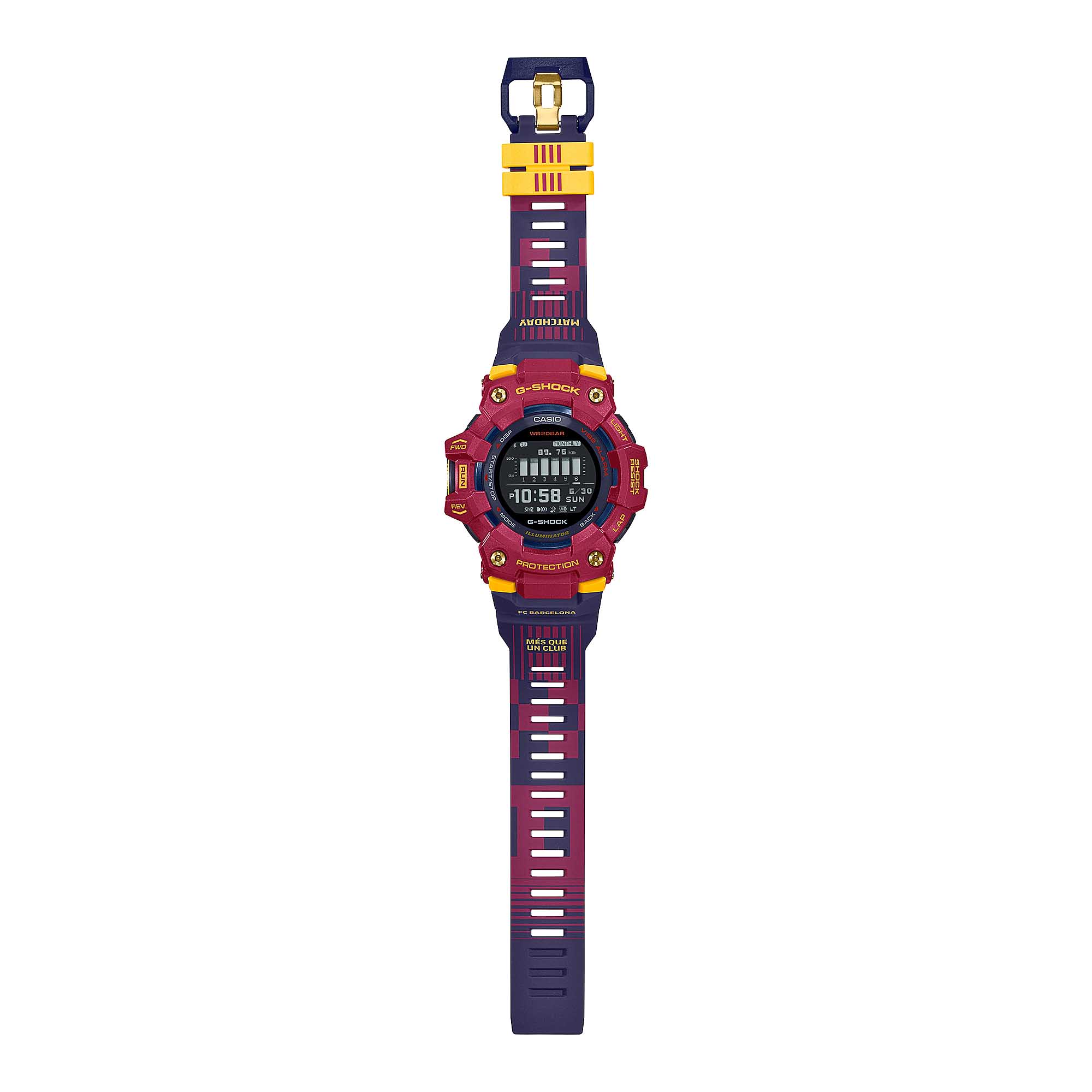 Casio Casio G-Shock GBD-100BAR-4DR (GBD-100BAR-4E) G-SQUAD - задняя крышка пластик корпуса, япония часы