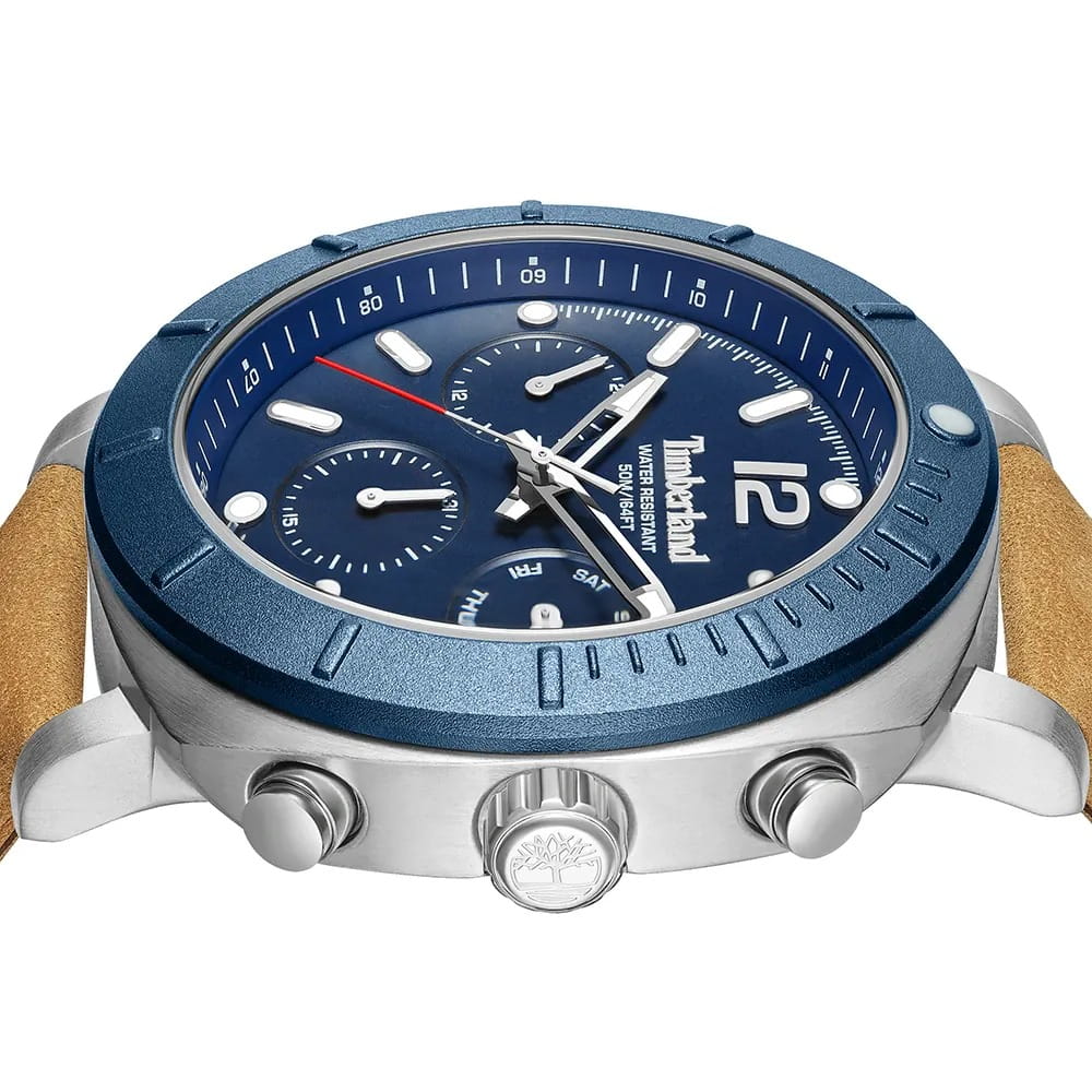 Timberland Timberland TDWGF0074901,  сша мужские часы на браслете кожаный боковой вид