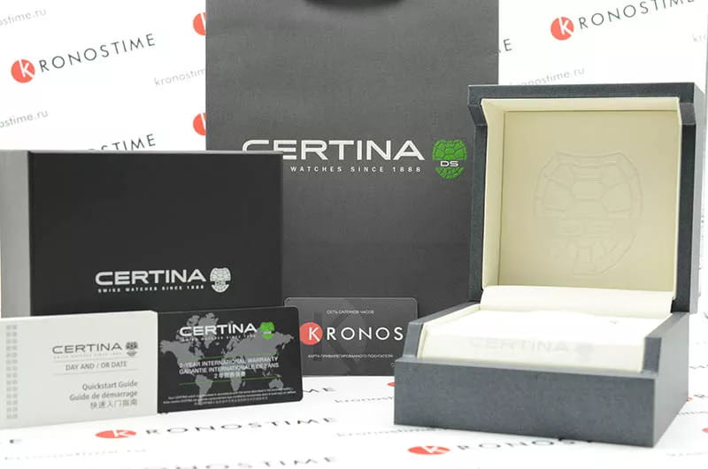 Certina Certina DS Podium Chronograph Lap Timer C034.453.16.057.20, ds podium швейцария мужские часы на браслете кожаный боковой вид