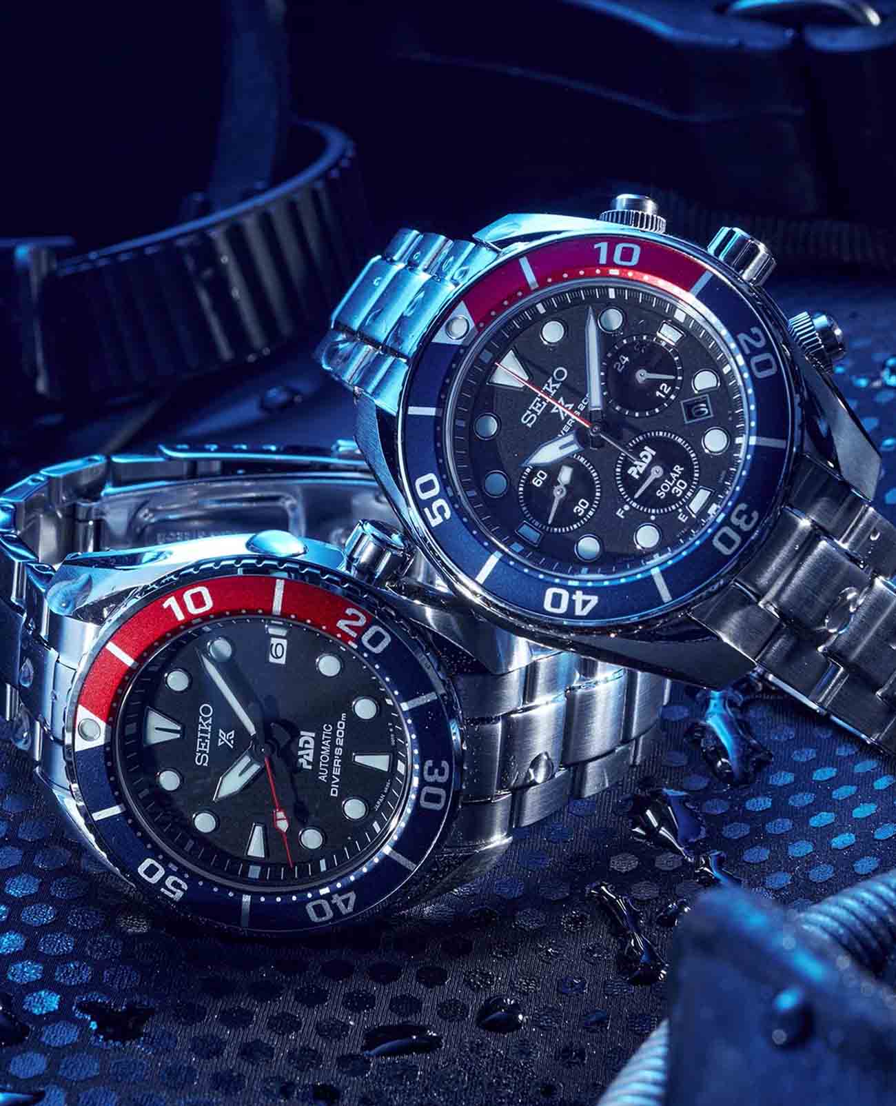 Seiko SPB181J1 мужские часы застежка крупным планом