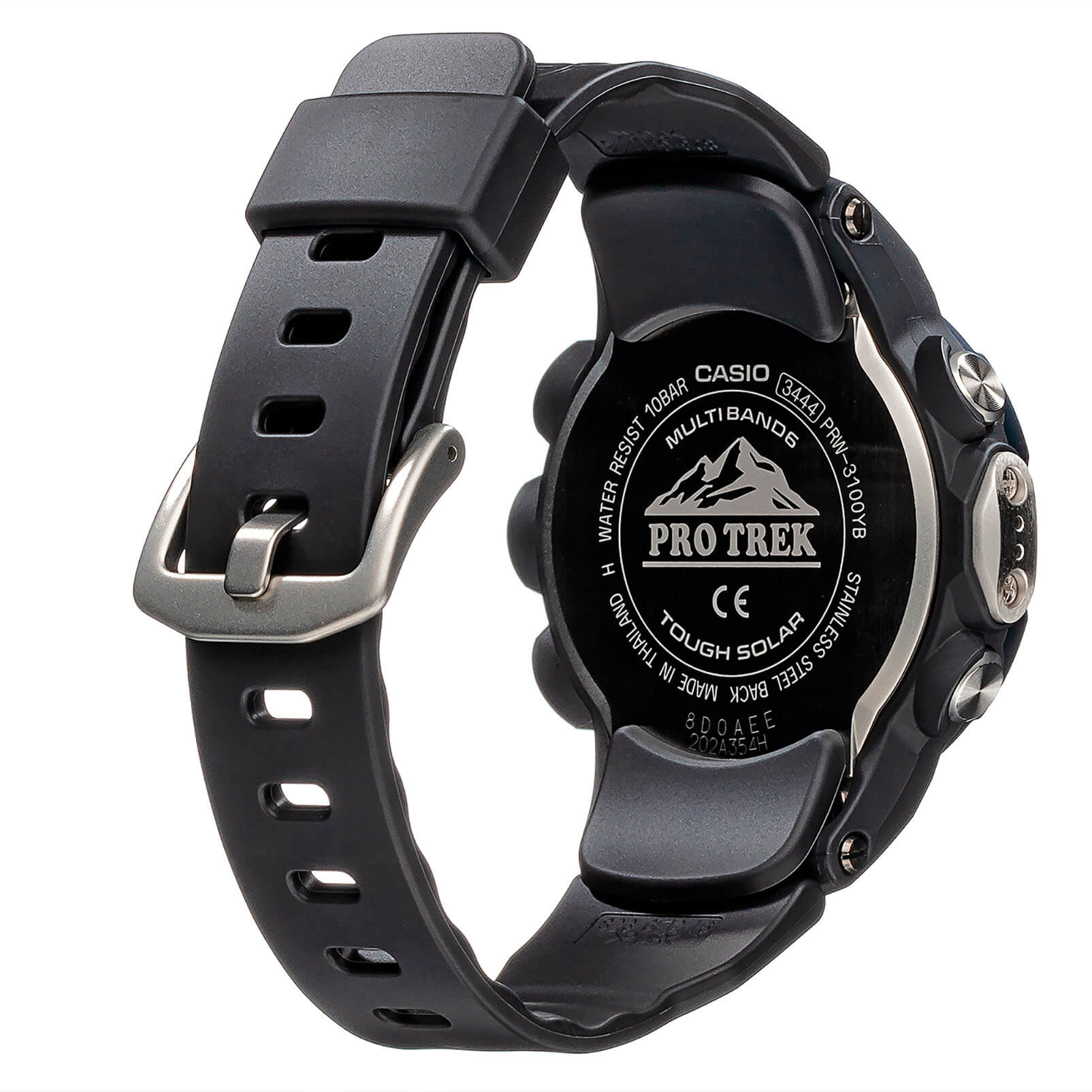 Оригинальные часы Casio Casio Pro Trek PRW-3100YB-1 электронные калибр механизма  общий вид