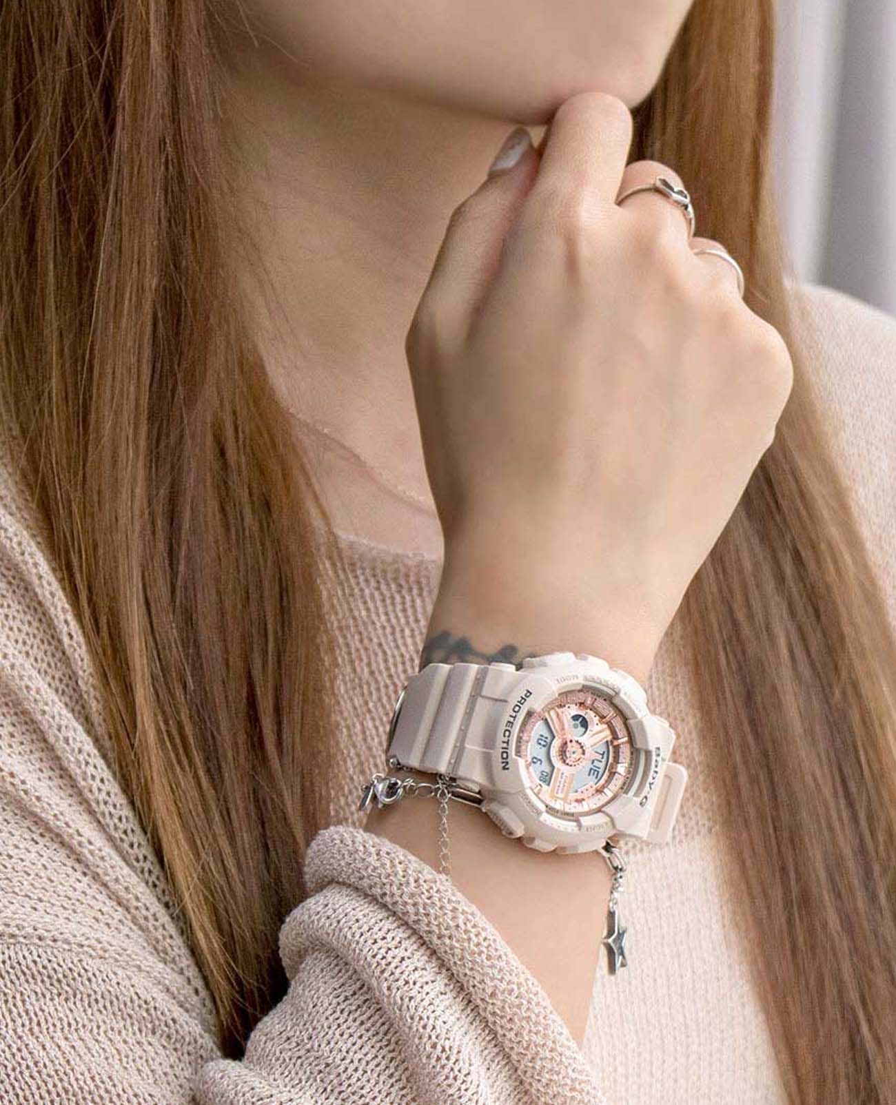 Casio Casio Baby-G BA-110XCP-4ADR женские часы  циферблат на запястье