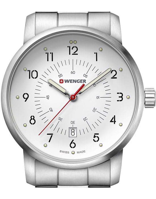 Wenger 01.1641.114 , наручные мужские часы фото под углом