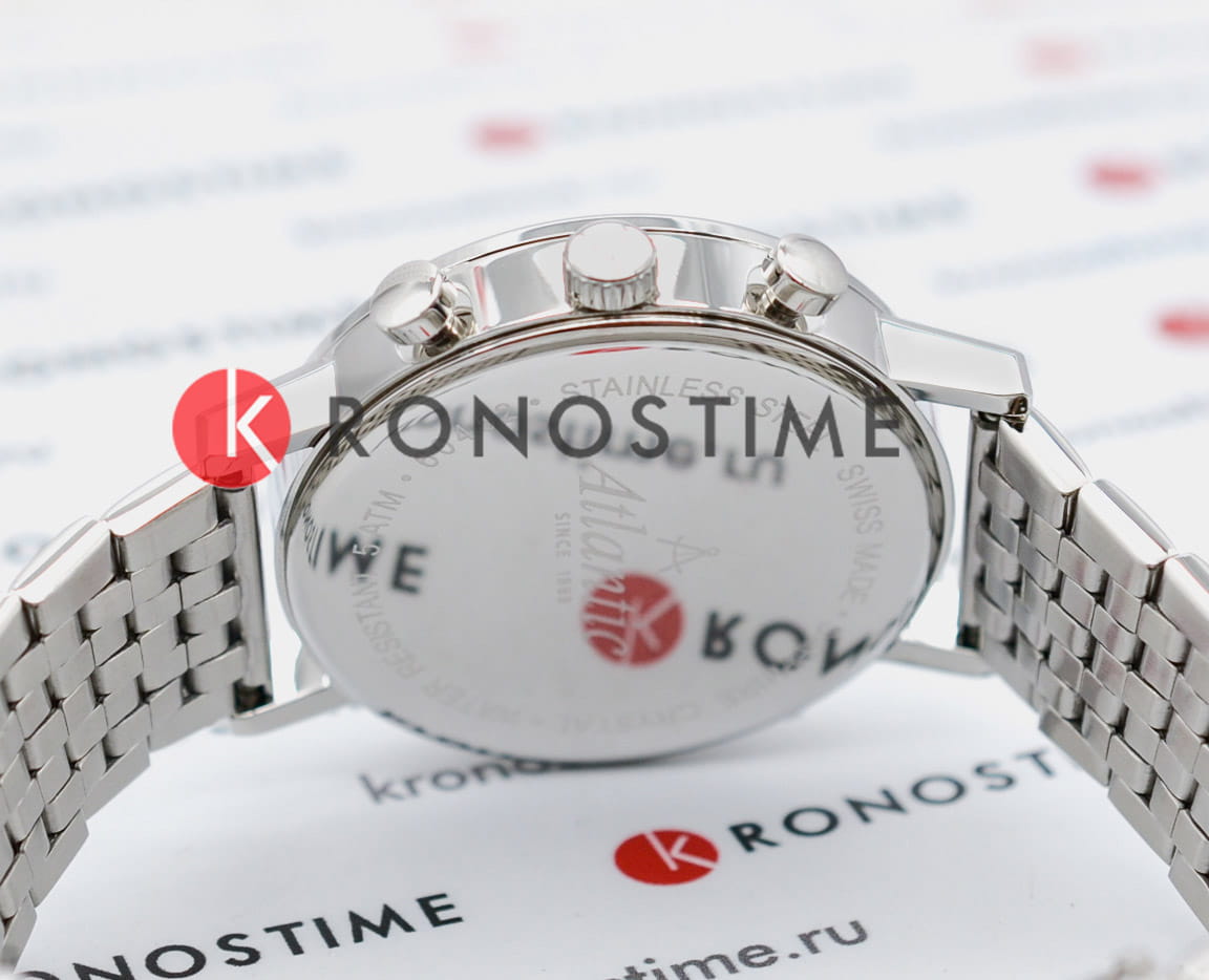 Оригинальные часы Atlantic Atlantic Seabase 60457.41.55 кварцевые калибр механизма  общий вид