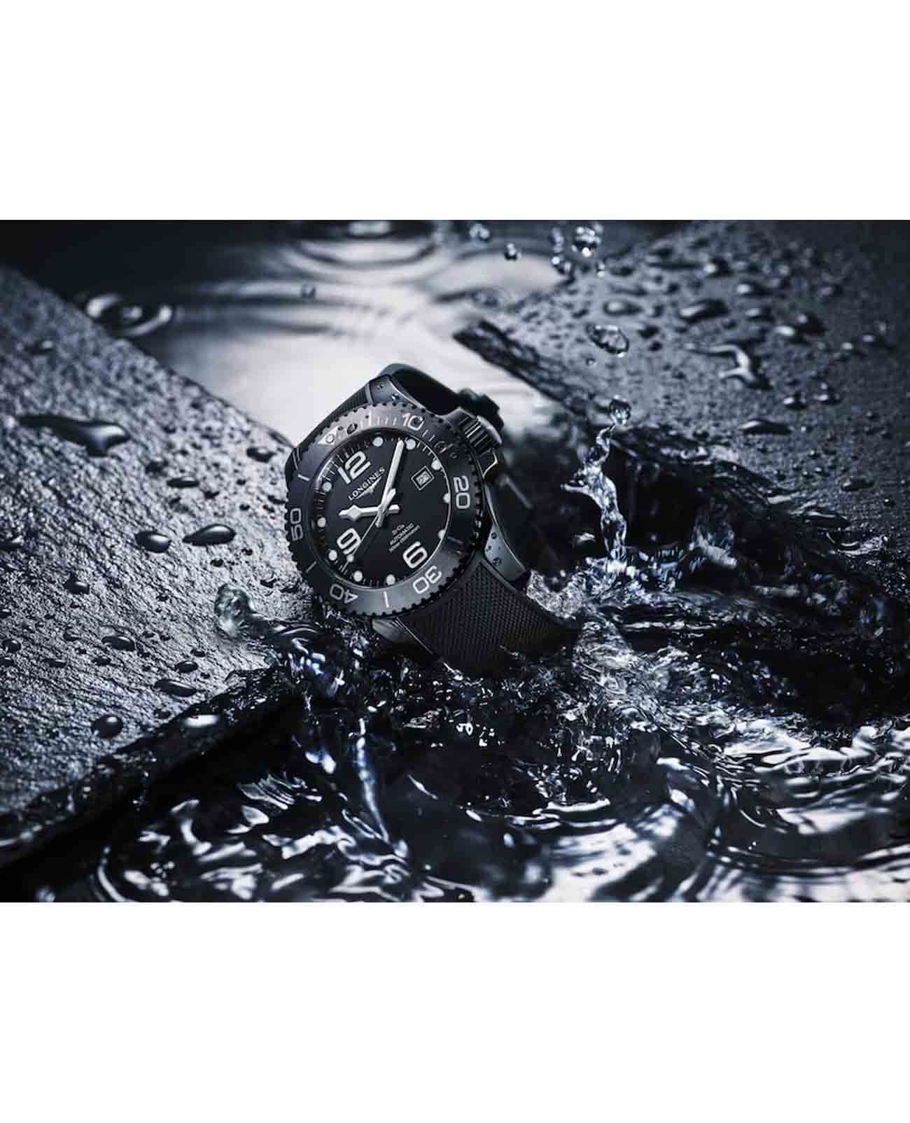 Longines Longines HydroConquest L3.784.4.56.9 механические часы с аксессуарами мужские часы модель L37844569