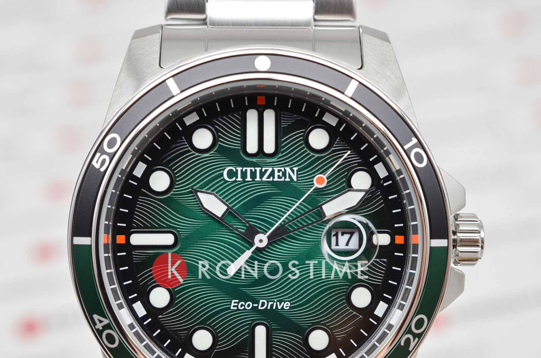 Citizen Citizen Eco-Drive AW1811-82X, eco-drive япония мужские часы на браслете нержавеющая сталь боковой вид
