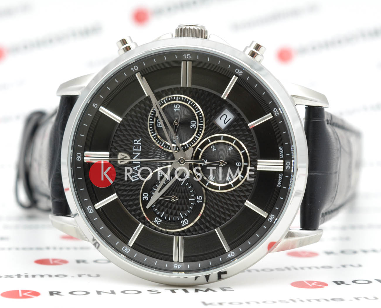 Wainer Wainer Wall Street WA.19595-F , наручные мужские часы фото под углом