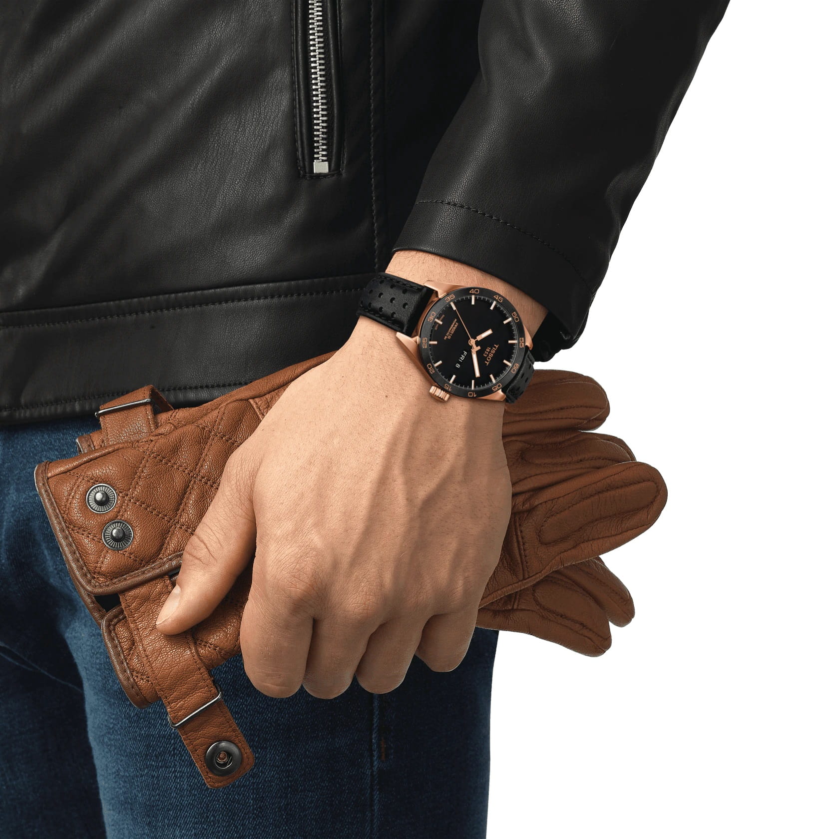 Tissot Tissot PRS 516 Powermatic 80 T100.430.36.051.01 PRS 516, наручные мужские часы фото под углом