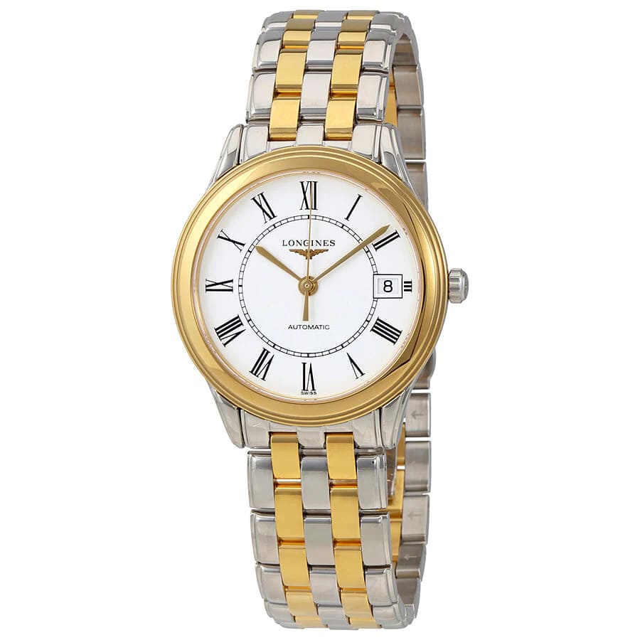 Longines Longines Flagship L4.774.3.21.7 , наручные мужские часы фото под углом