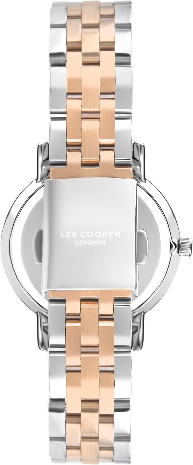 Lee Cooper Lee Cooper LC07503.520,  англия женские часы на браслете нержавеющая сталь с ip-покрытием боковой вид