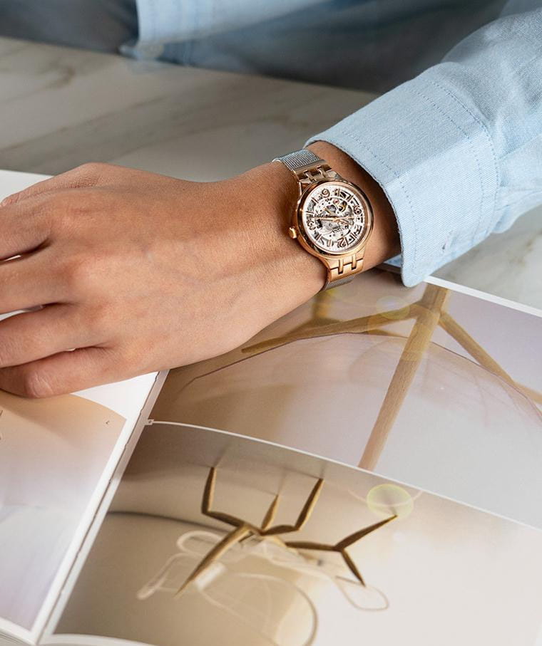 Festina Festina Automatic F20581/1,  испания женские часы на браслете нержавеющая сталь боковой вид