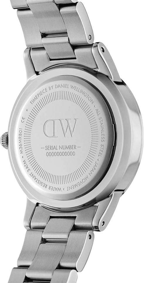 Daniel Wellington Daniel Wellington Iconic Link Arctic DW00100458 мужские часы синий циферблат на запястье