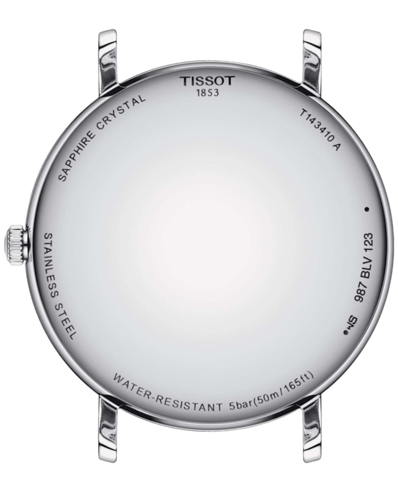 Tissot T1434101603300 мужские часы застежка крупным планом