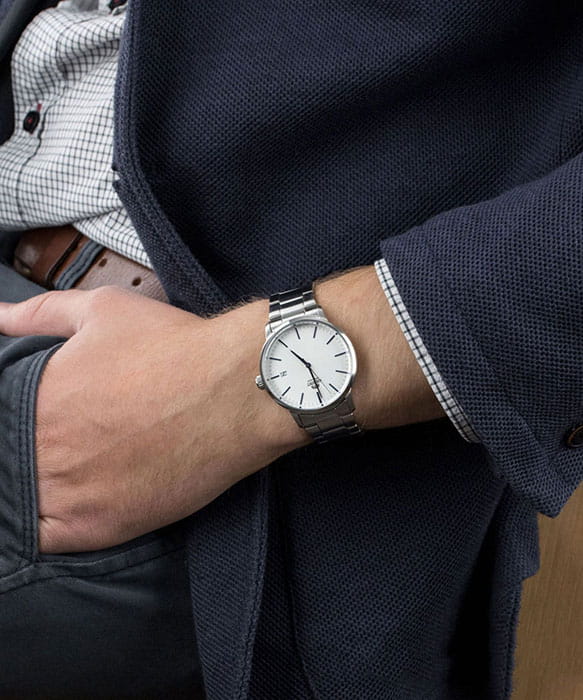 Orient Orient Classic Automatic RA-AC0E02S (RN-AC0E02S) япония наручные мужские часы заводная головка с логотипом Orient