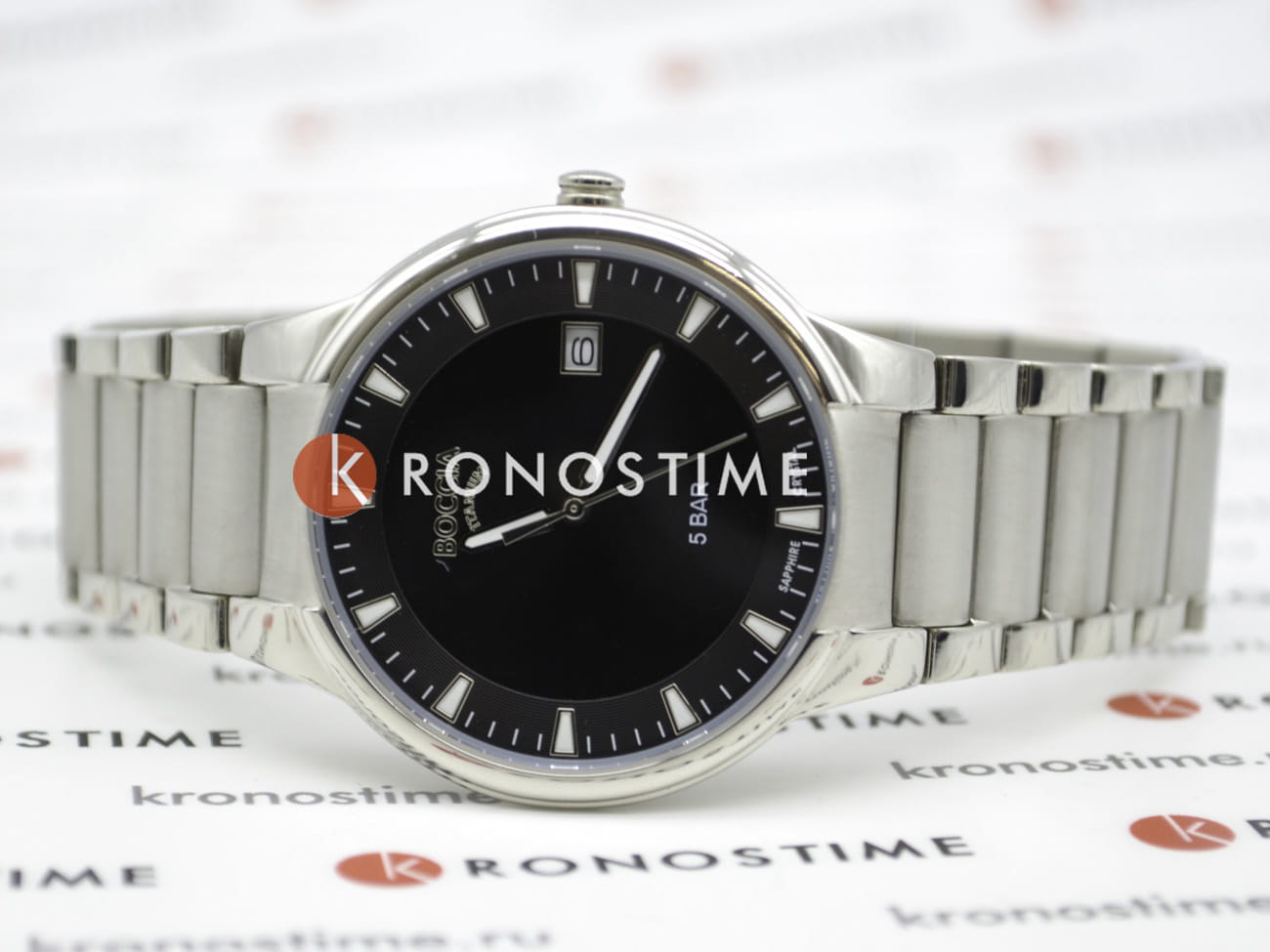 Boccia Titanium Boccia Titanium 3629-01,  германия мужские часы на браслете титановый боковой вид