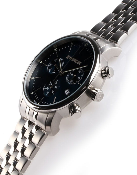 Wenger 01.1743.105 , наручные мужские часы фото под углом