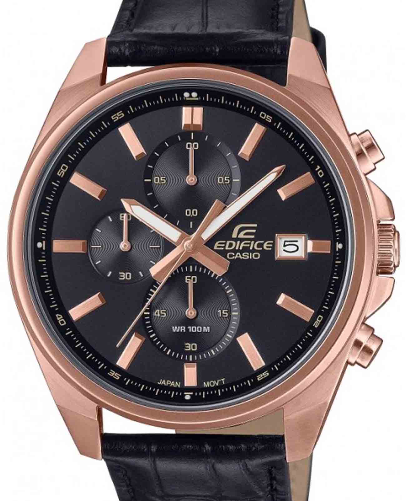 Casio Casio Edifice EFV-610ECL-1A EFV, наручные мужские часы фото под углом