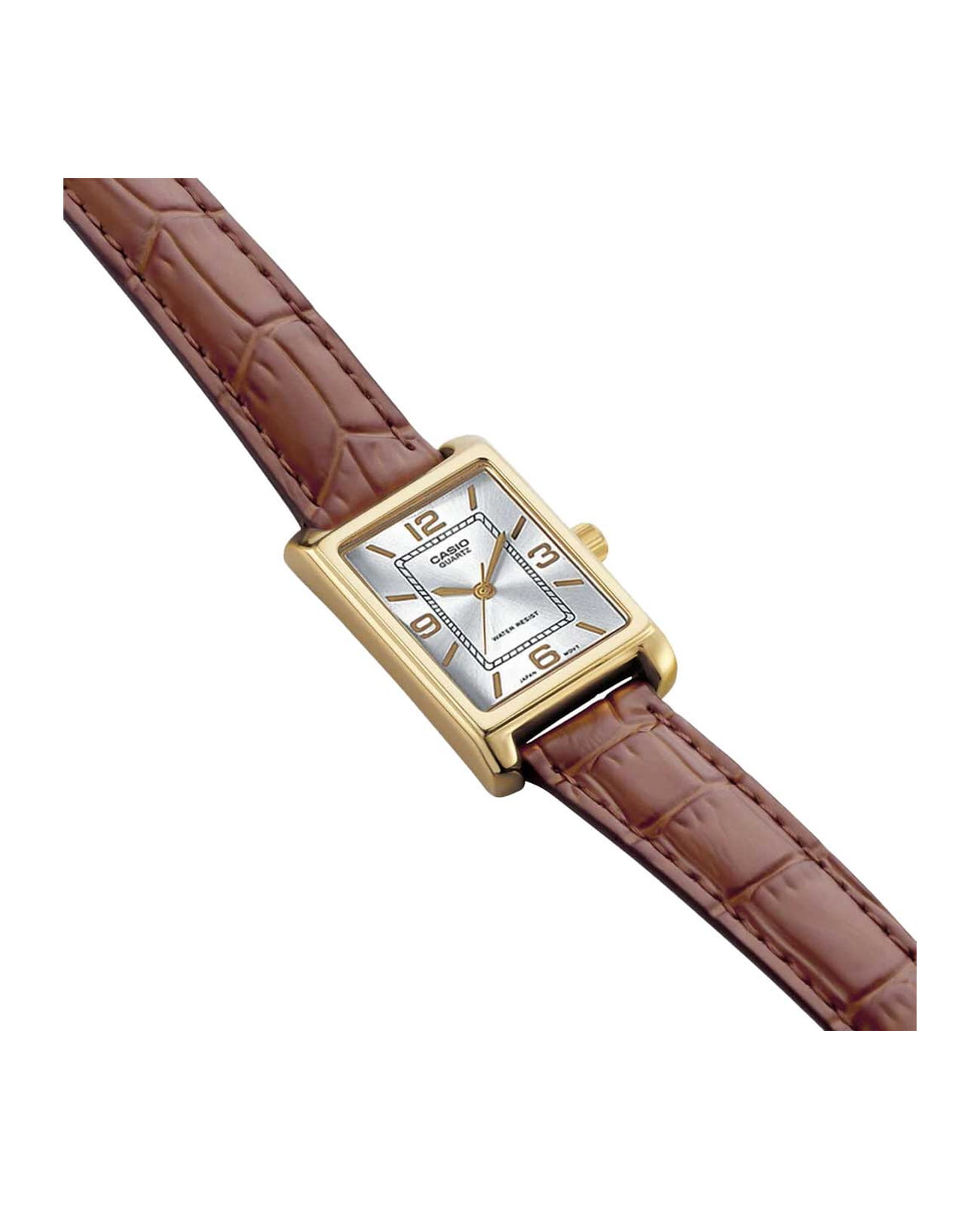 Casio Casio Collection LTP-1234PGL-7AEG кварцевые женские часы часы крупный план серебристый циферблата