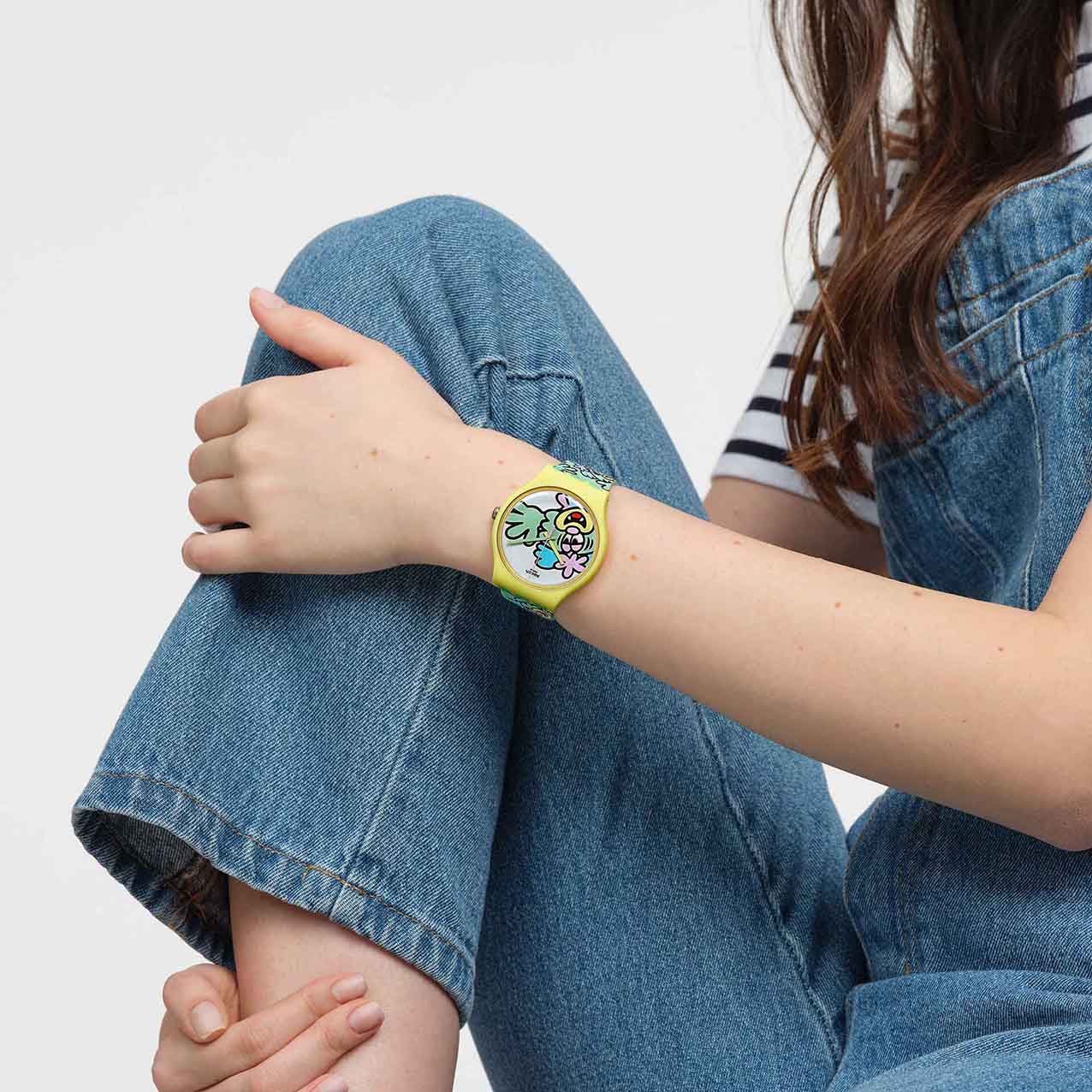 Оригинальные часы Swatch Swatch New Gent Biosourced SO29Z140 кварцевые калибр механизма  общий вид