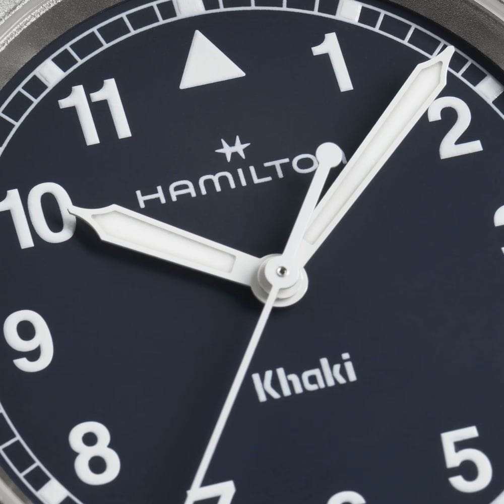 Hamilton Hamilton Khaki Field Quartz 38mm H69401140  - задняя крышка сталь корпуса, швейцария часы